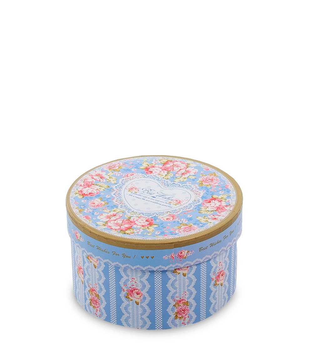 Packing Symphony WF-41/1-A Коробка «С наилучшими пожеланиями» цв.голубой