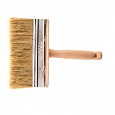 Кисть-ракля, 50 х 150 мм, натуральная щетина, деревянный корпус, деревянная ручка