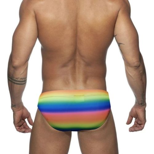 Мужские плавки в разноцветную полоску  Romeo Rossi 6610