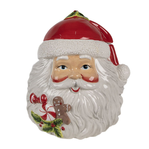 Банка "Санта" 20x17x22см Керамика