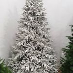 Заснеженная елка «Изумрудная» (Литая хвоя) 270 см / 2,7 м