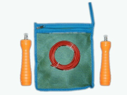 Скакалка 3 м. Упаковка - тканевая сумочка. :(WS-7):