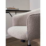 Кресло Bergenson Bjorn Paal, букле, серое