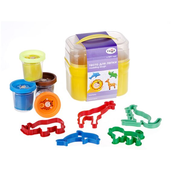 Xəmir lepka üçün Qamma Малыш 4 rəng 240q 302744