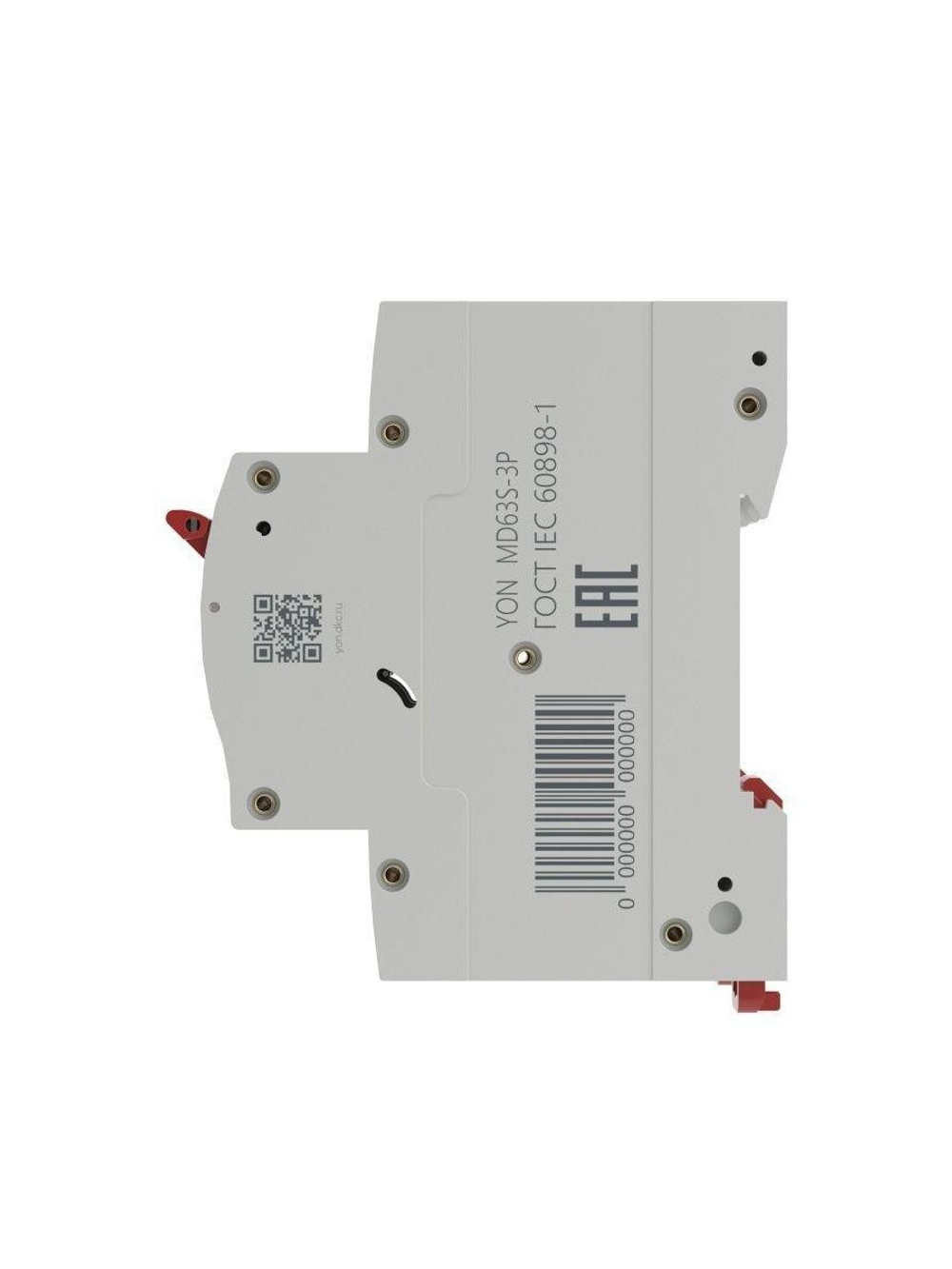 Выключатель автоматический модульный 3п C 40А 4.5кА YON max MD63S YON MD63S-3PC40