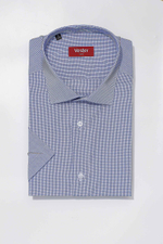 Сорочка мужская VESTER короткий рукав, бамбук/пэ 72915 17