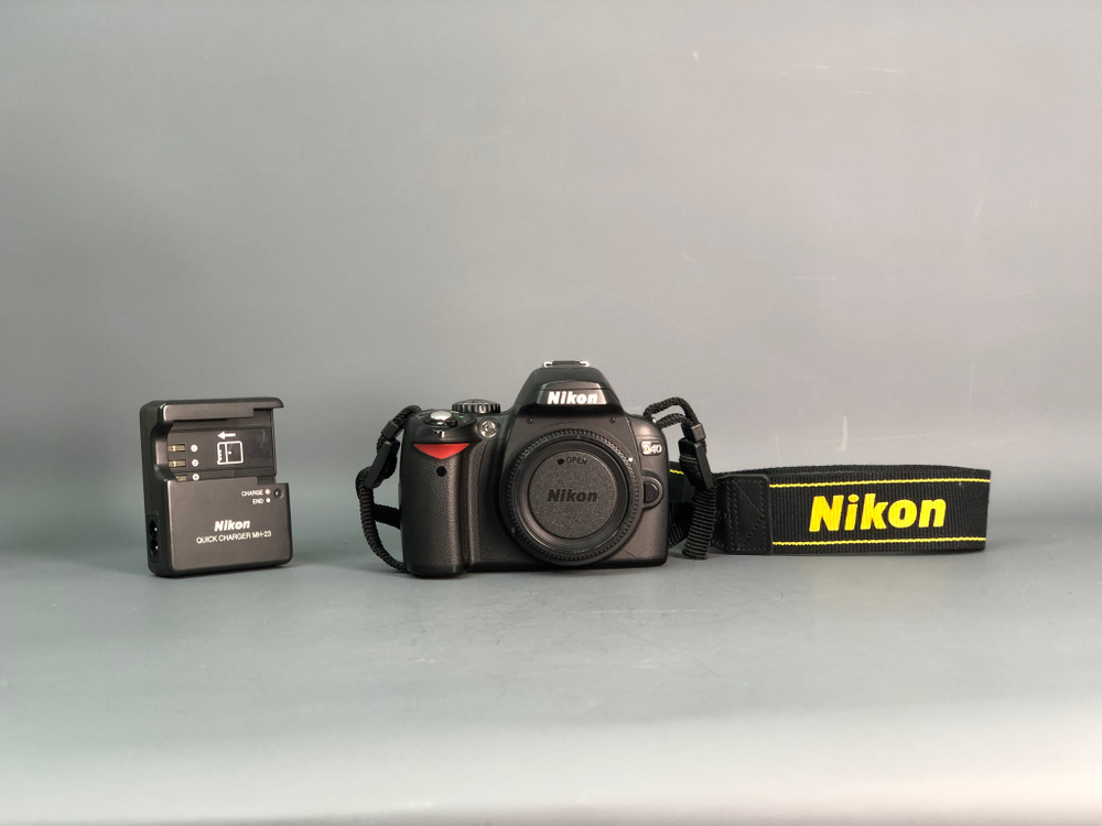 Nikon D40 55.000 кадров