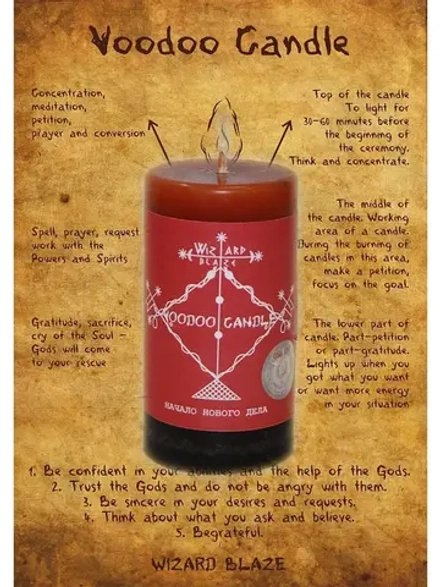 Свеча Вуду Начало нового дела