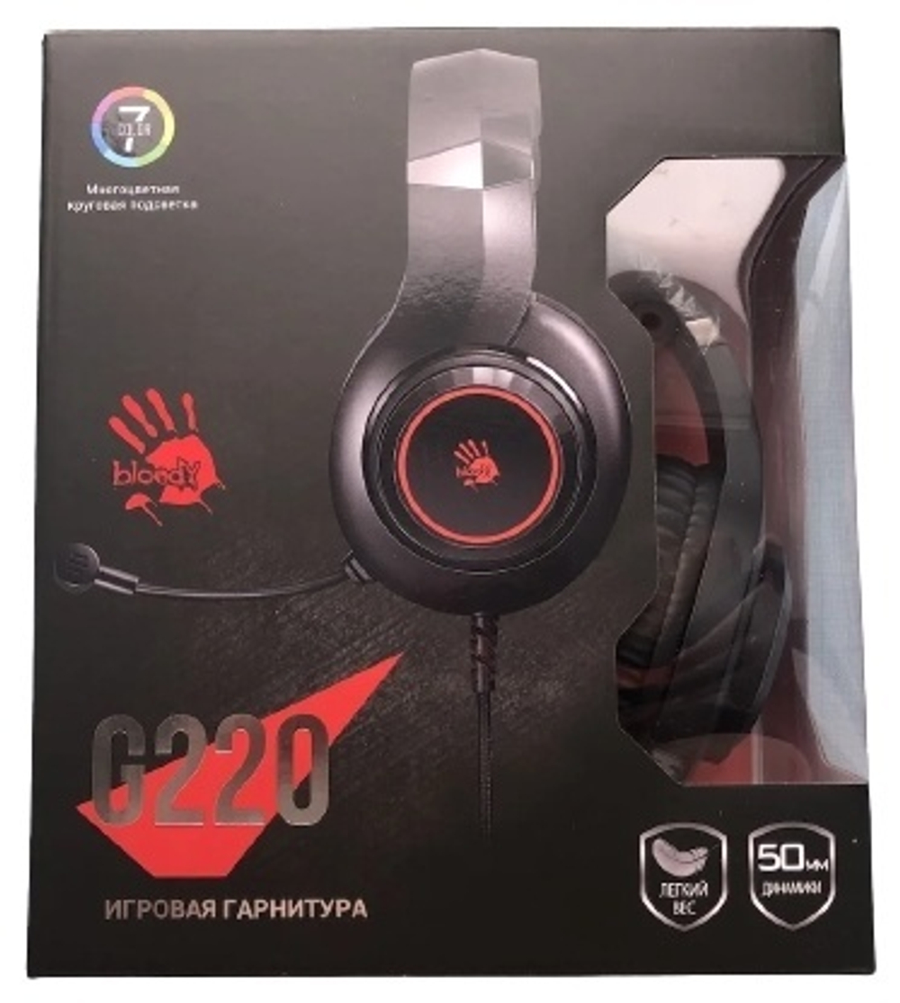 Наушники A4Tech Bloody G220 черный