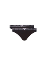 Трусики 2 пары Emporio Armani - черный(163334 4R223)
