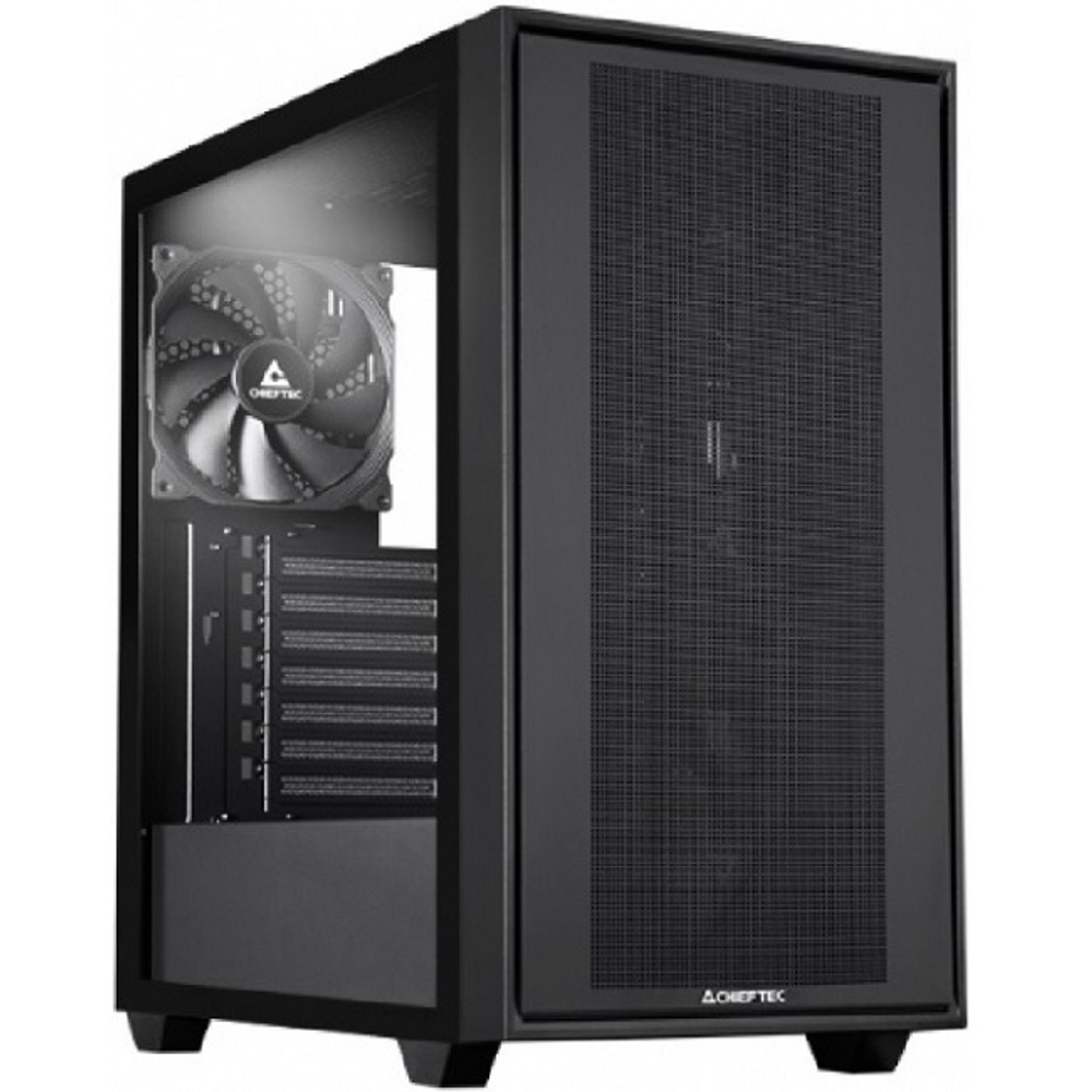 Корпус Midi-Tower Chieftec NIGHT HUNTER TG Black (GS-03B-BLK-OP)