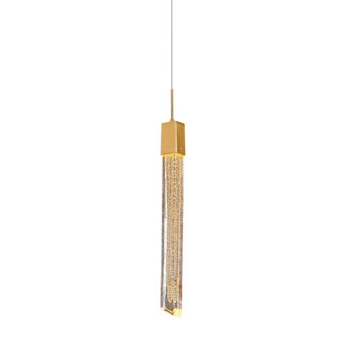 Подвесной светильник OD2510-1 gold/smoky