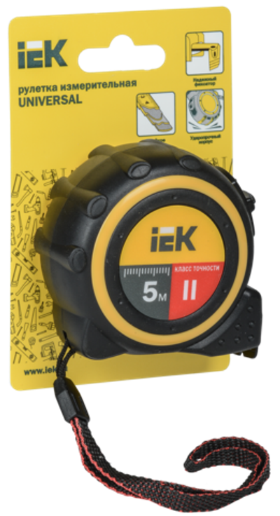 Рулетка измерительная UNIVERSAL 5м IEK