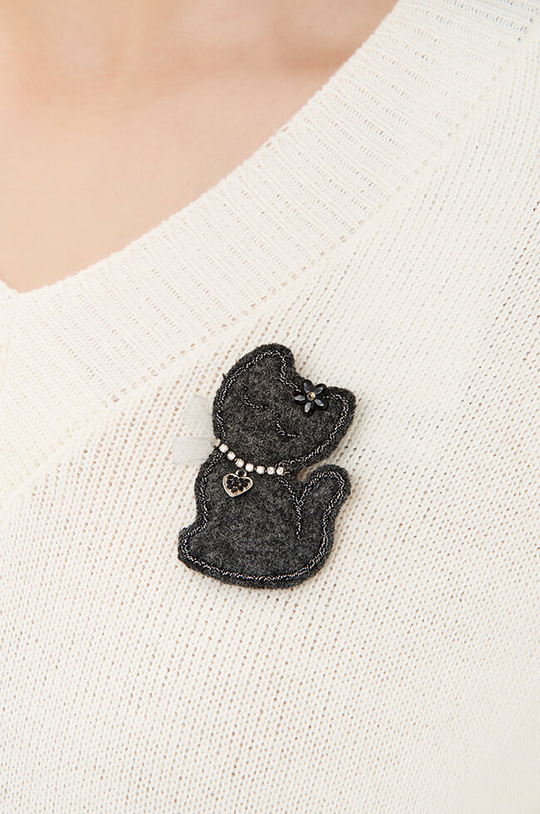 8423 Брошь (графит)