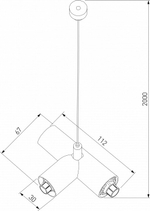 Подвес Elektrostandard Module System a066186