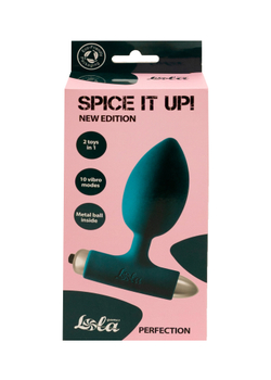 Lola games Spice it up New Edition Perfection - Анальная пробка с вибрацией