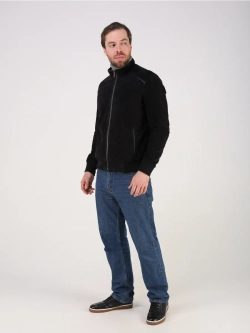 Кожаная куртка демисезонная замшевая натуральная