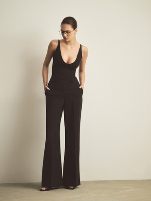 Брюки из костюмной ткани