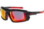 Спортивные очки GOG Glaze / Black/Red / Polarized Reflex Red