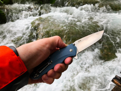 Складной нож Zorg AUS-8 Satin