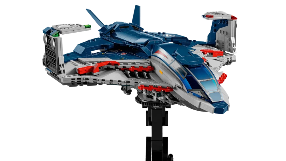 Конструктор LEGO Marvel 76325 Квинджет Мстители: Эра Альтрона