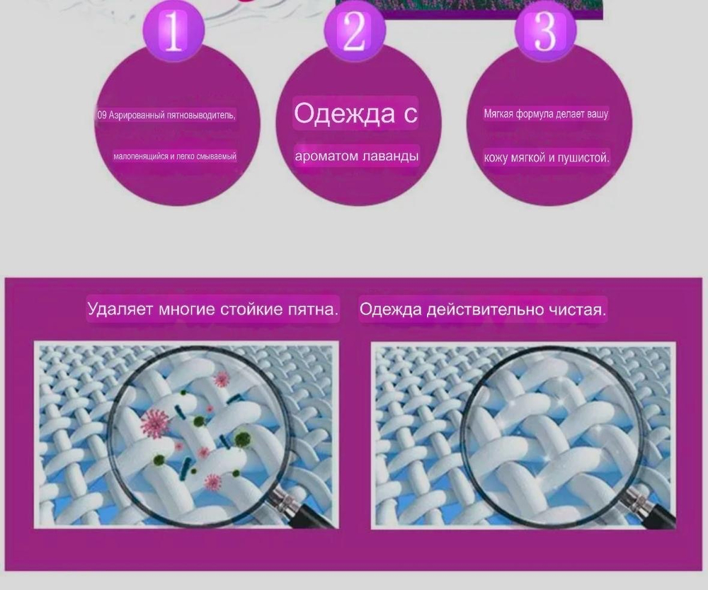 Порошок для стирки одежды