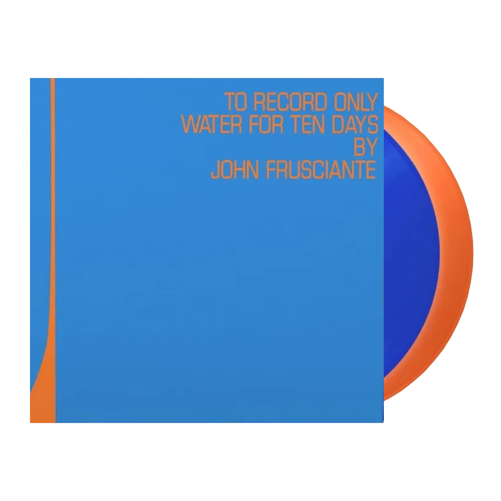John Frusciante To Record Only Water For Ten Days (Cobalt/Orange)