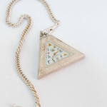 Редкие Масонские карманные часы треугольной формы