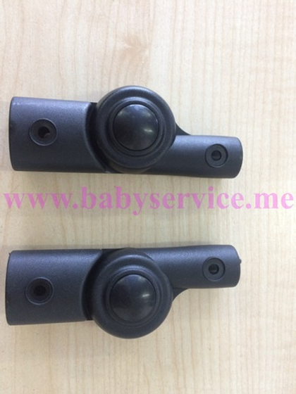 Шарнир подножки круг 16*16 овал 30*20 левый