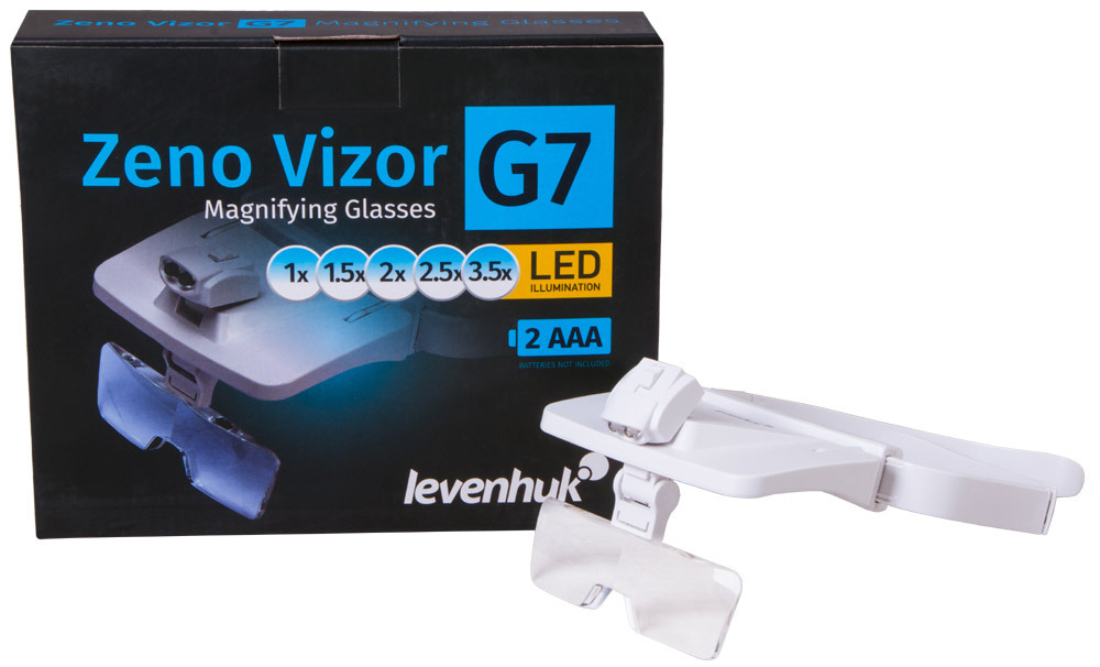 Лупа-очки Levenhuk Zeno Vizor G7