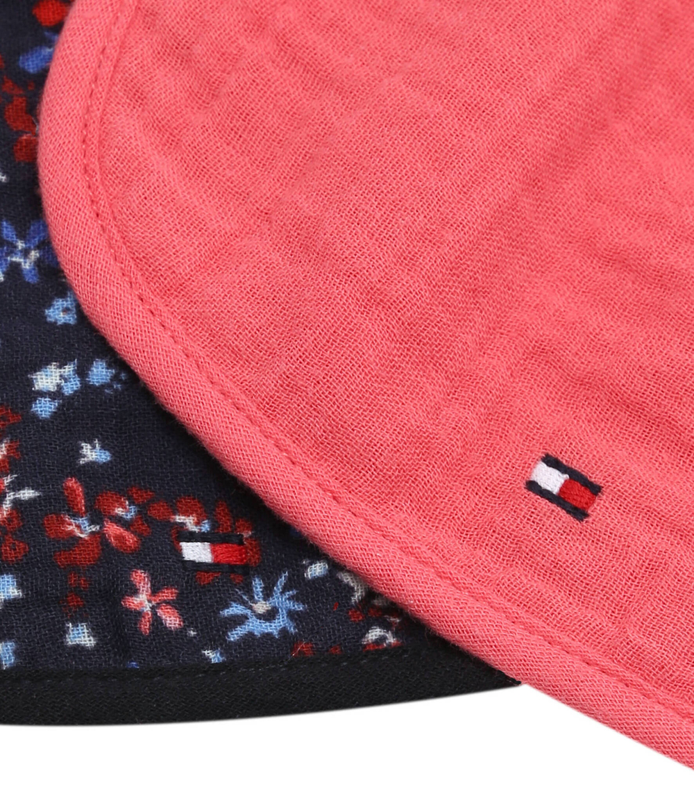 слюнявчик 2 шт. Tommy Hilfiger - розовый(KN0KN01548)