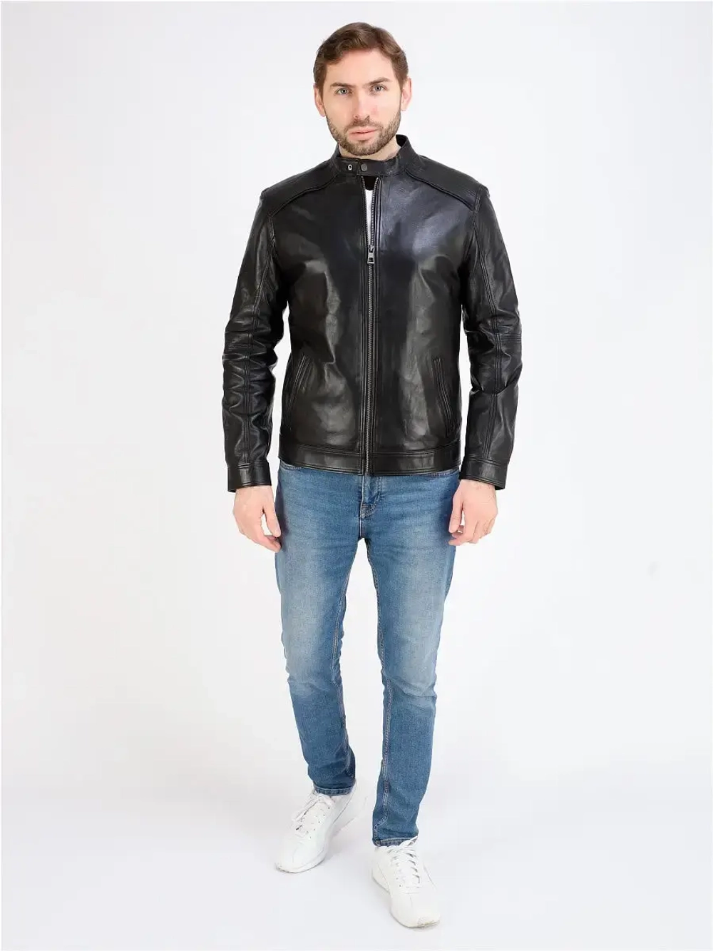 Куртка мужская из натуральной кожи