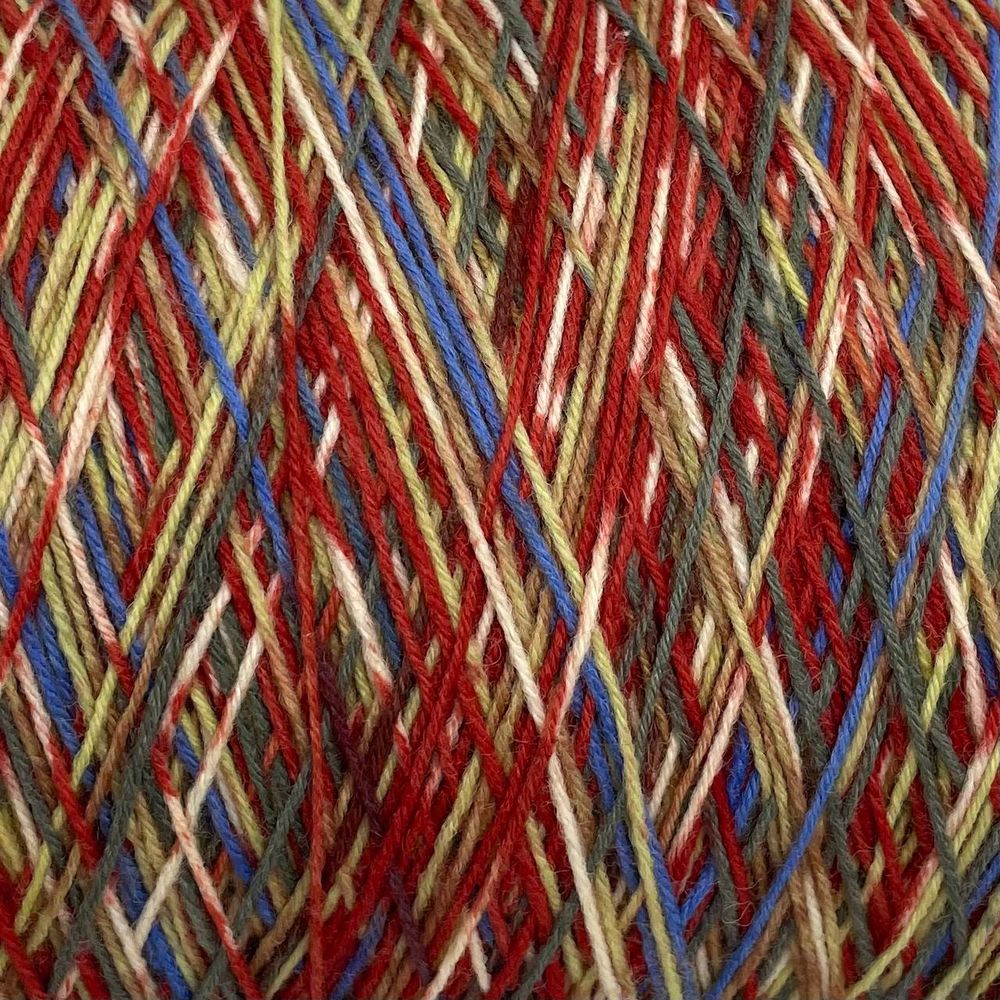 Носочная пряжа D&G YARN 75% меринос супервош 25% полиамид