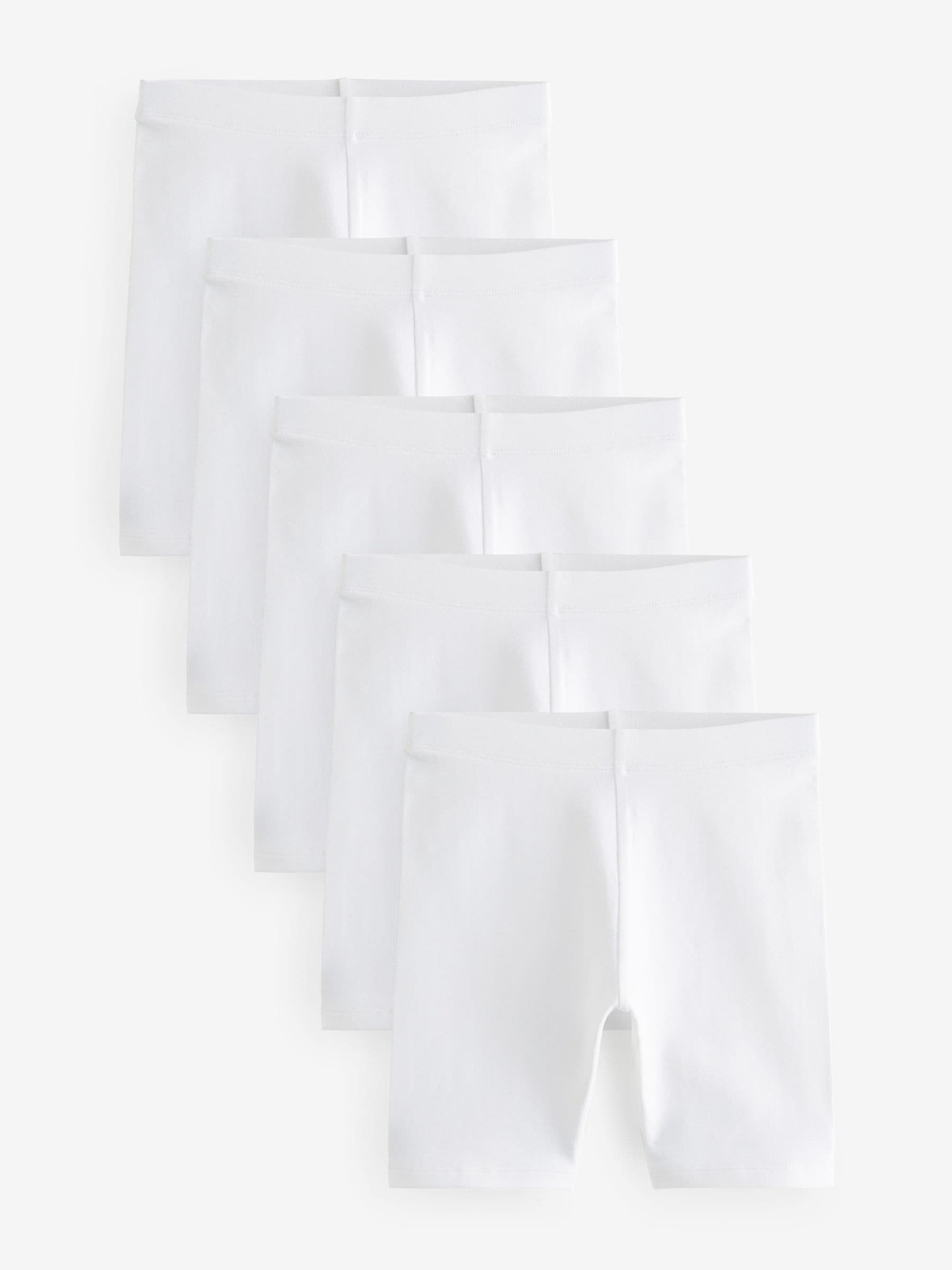 Шорты-велосипедки для высоких девочек Next Q77-149, 5 шт, Белый