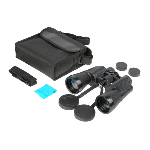 Бинокль Veber Classic БПЦ 20x50 VL черный, кожа