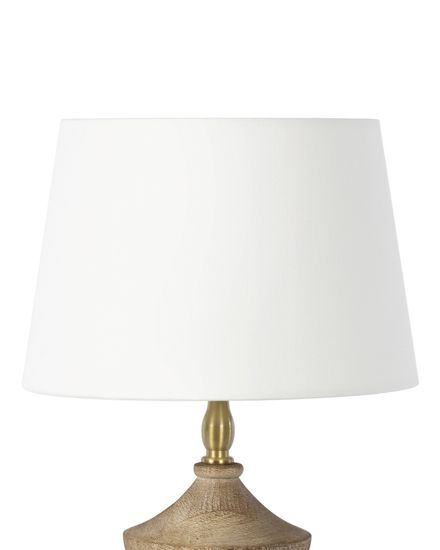 Деревянная настольная лампа “Беатрикс”