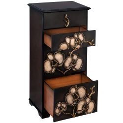 Комод Орхидея Симпл с 4 ящиками Каштан Амбер