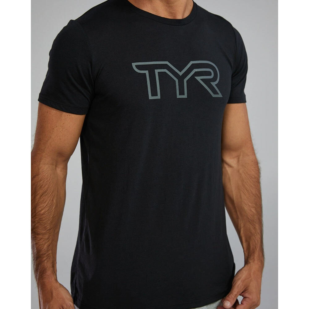 Футболка мужская TYR MEN'S ULTRASOFT LIGHTWEIGHT BIG LOGO
