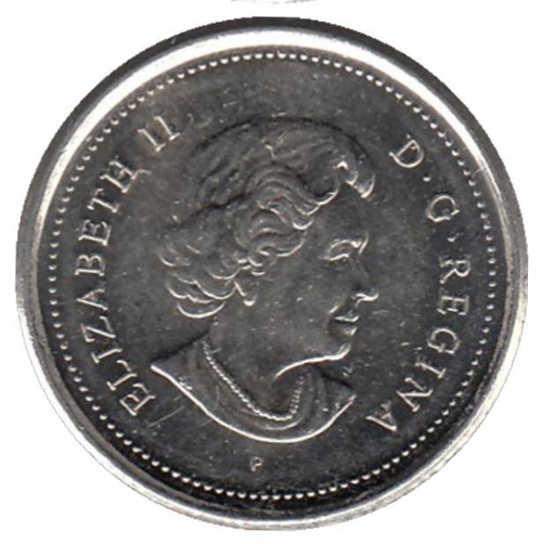 10 центов 2004 год. Парусник. UNC
