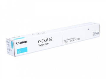 Тонер-картридж CANON C-EXV52 C (0999C002) голубой
