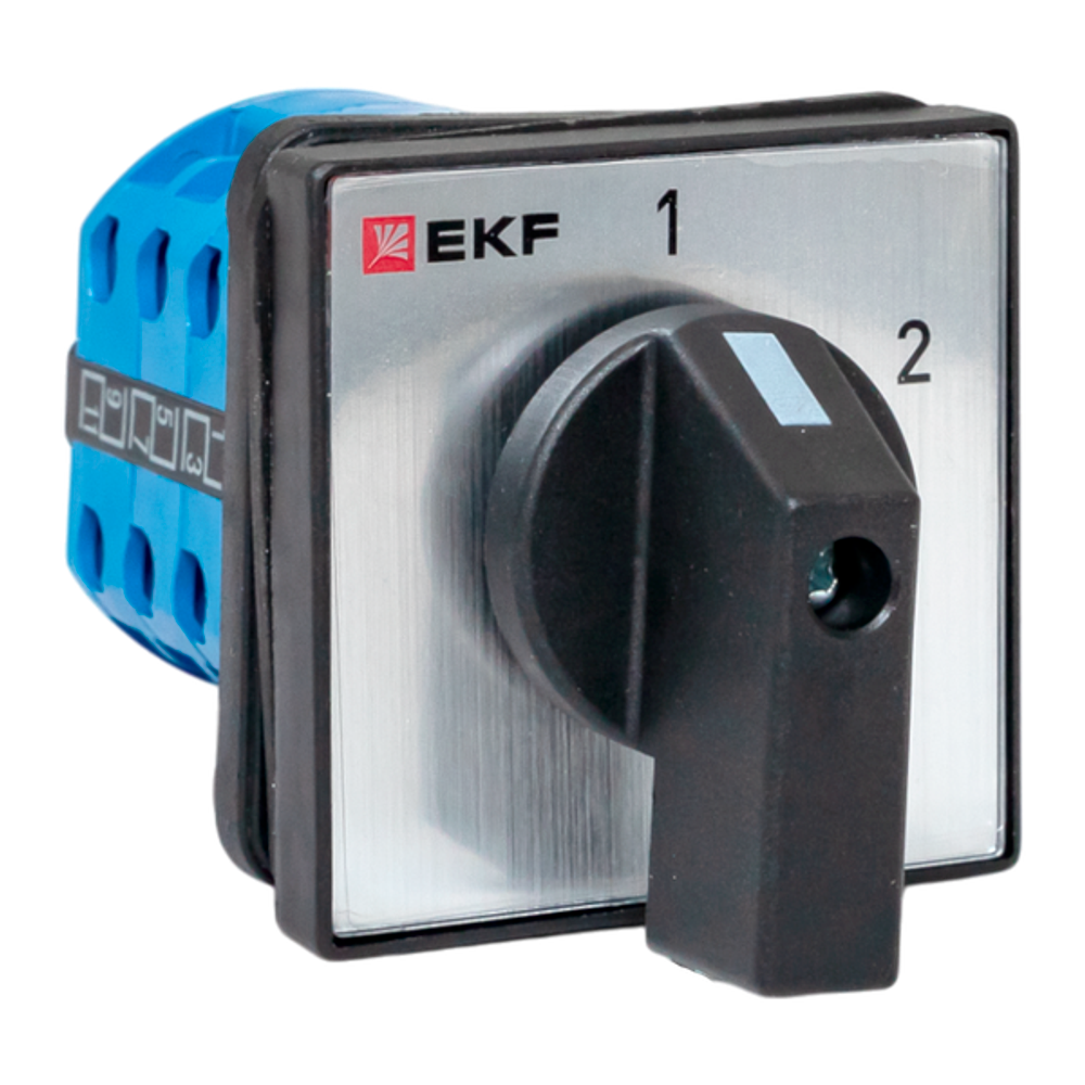 Переключатель кулачковый ПК-1-53 32А 3P «1-2» IP65 EKF