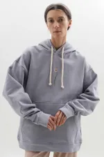 Худи Гербарий Warm Ромашка Лиловый