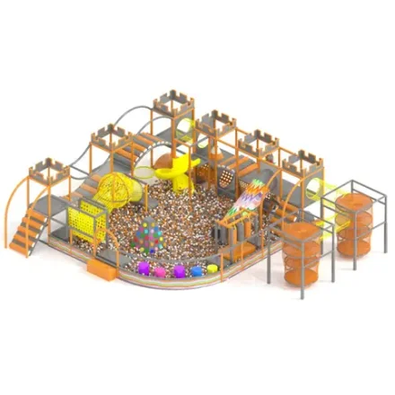 Сухой аквапарк "Бастион" (9,25x12,1x3 м)