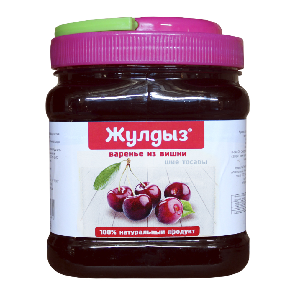 Варенье Жулдыз Вишня 1,5 л