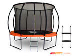 Батут StartLine Fitness 10 футов (Global) с внутренней сеткой, и пластик.лестницей
