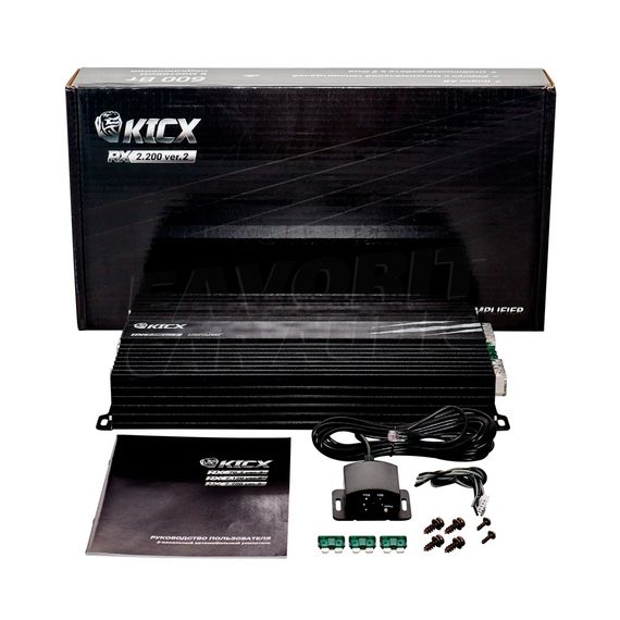 Усилитель Kicx RX 2.200 ver.2