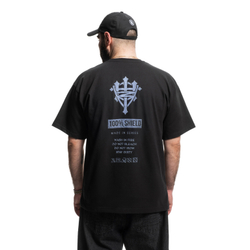 Футболка Питерский Щит HELLA SHIELD Черный