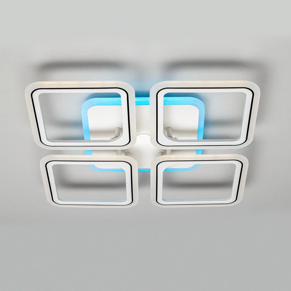 Citilux Марсель Смарт CL232A140E RGB Умная люстра Белая