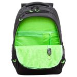 Рюкзак Grizzly, 32*45*23см, 2 отделения, 4 кармана, анатомическая спинка, черный-серый