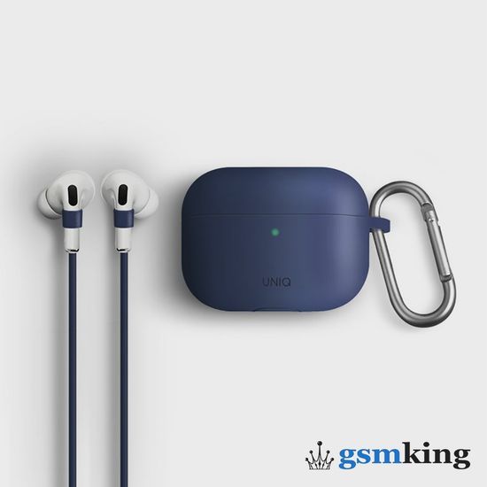 Uniq VENCER Active Silicone Hand Case for AirPods Pro 1 & 2 Blue